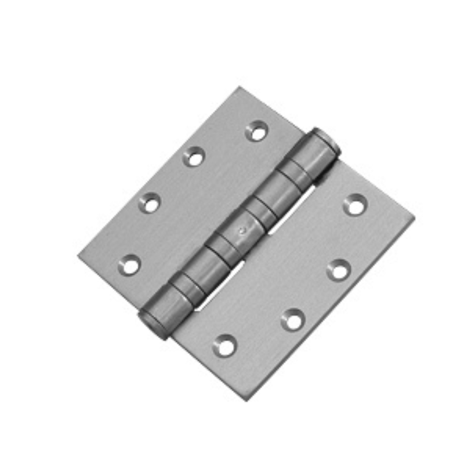 Don-jo HWBB85045 Heavy Weight 5" x 4 1/2", Brass Material, Satin Chrome Finish