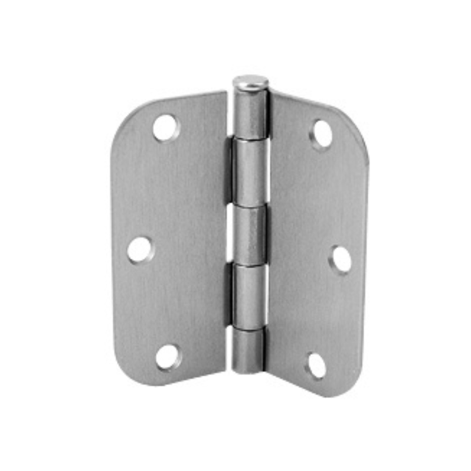 Don-jo RPB7353514 Residential Hinge, 3 1/2" x 3 1/2", 1/4" Radius, Steel Material