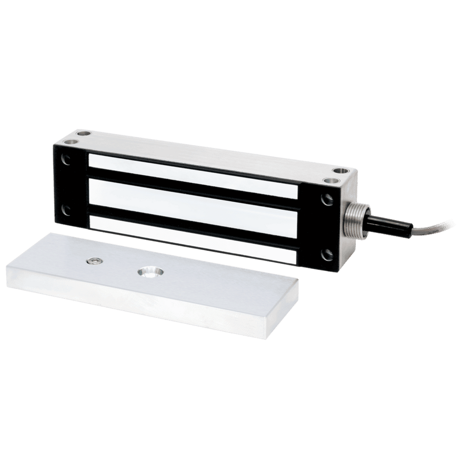 Seco-Larm E-946FC-1K2Q 1,200-lb Electromagnetic Gate Lock, Face or Surface Mount, UL Listed