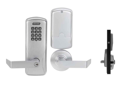 Schlage Exit Trim CO100-993M-70-KP Exit Mortise Lock with Keypad Reader