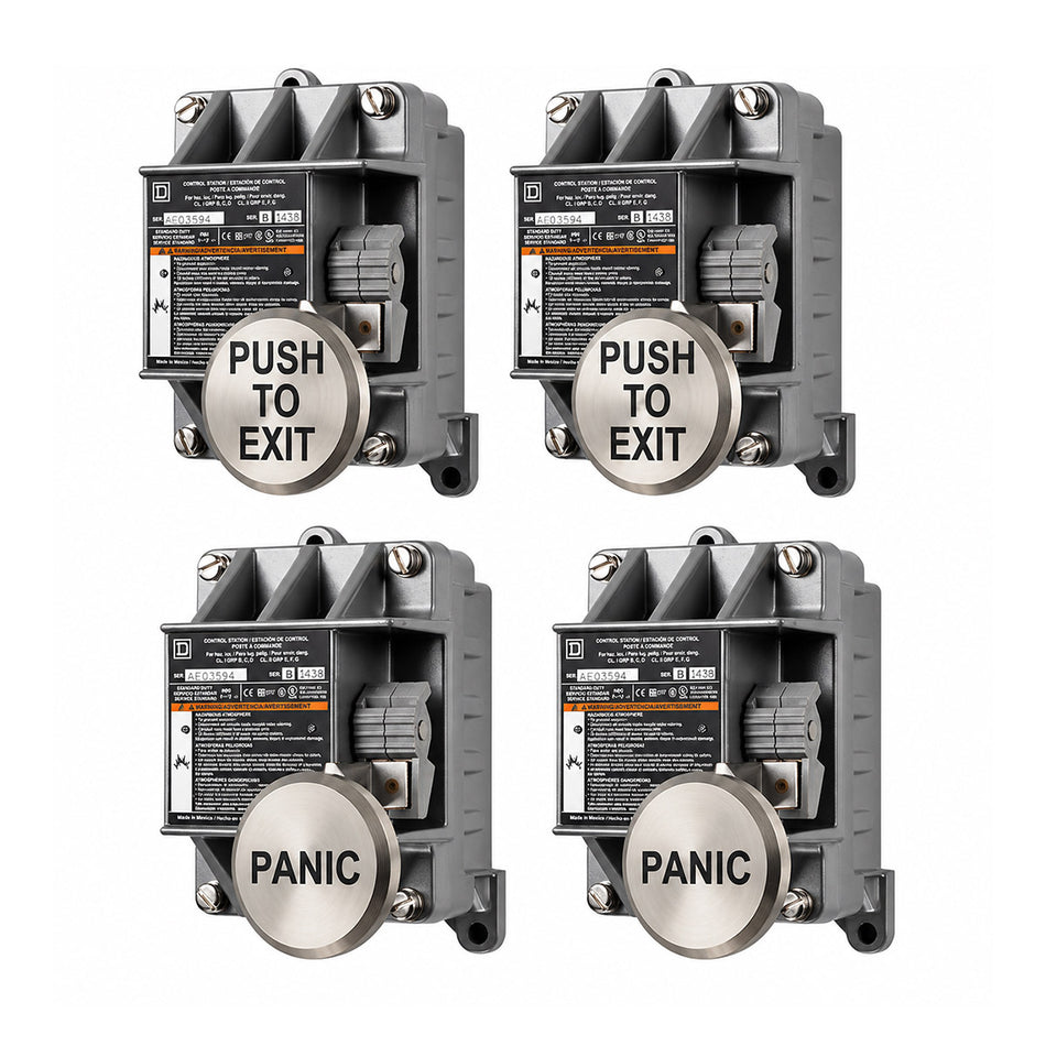 Alarm Controls EXP Hazardous Environment Request to Exit Stations