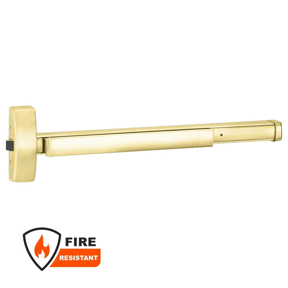 Precision (PHI) 2114 Series Wide Stile, Reversible Rim Exit Device - 36"/48" Lever Always Active - Fire Rated