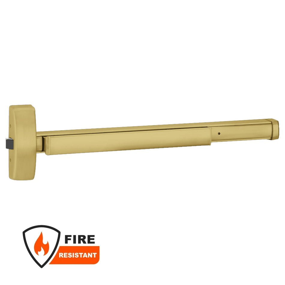 Precision (PHI) 2114 Series Wide Stile, Reversible Rim Exit Device - 36"/48" Lever Always Active - Fire Rated