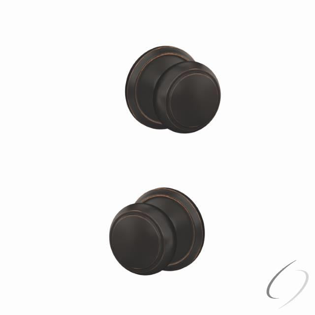 Schlage Andover Knob with Alden Trim - FC series