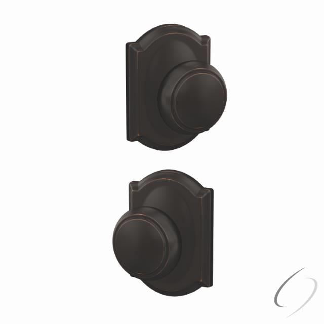 Schlage Andover Knob with Camelot Trim - FC series