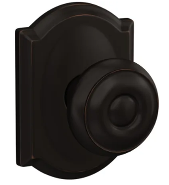 Schlage Georgian Knob with Camelot Trim - FC Series