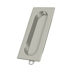 Deltana FP222 Flush Pull, Rectangle, 3-1/8" x 1-3/8" x 1/2"