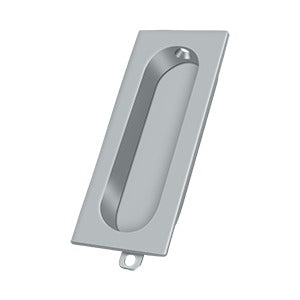 Deltana FP222 Flush Pull, Rectangle, 3-1/8" x 1-3/8" x 1/2"