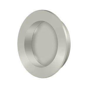 Deltana FP238 Flush Pull, Round, Heavy-Duty, 2-3/8", Solid Brass