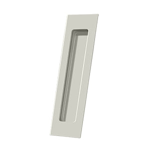 Deltana FP7178 Flush Pull, Rectangular, Heavy-Duty, 7" x 1-7/8" x 3/8", Solid Brass