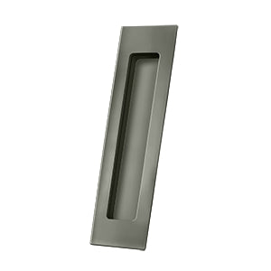 Deltana FP7178 Flush Pull, Rectangular, Heavy-Duty, 7" x 1-7/8" x 3/8", Solid Brass