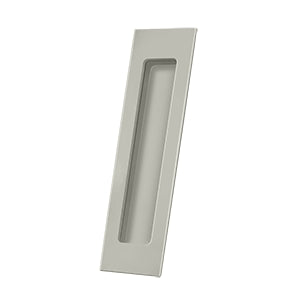 Deltana FP7178 Flush Pull, Rectangular, Heavy-Duty, 7" x 1-7/8" x 3/8", Solid Brass