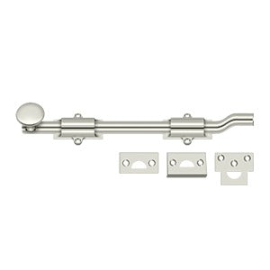 Deltana FPG10 10" Surface Bolt with Off-Set, Heavy-Duty