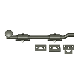 Deltana FPG10 10" Surface Bolt with Off-Set, Heavy-Duty