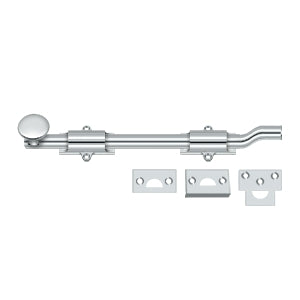 Deltana FPG10 10" Surface Bolt with Off-Set, Heavy-Duty