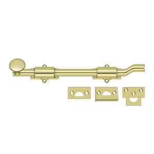 Deltana FPG10 10" Surface Bolt with Off-Set, Heavy-Duty