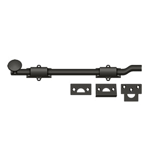 Deltana FPG12 12" Surface Bolt with Off-Set, Heavy-Duty