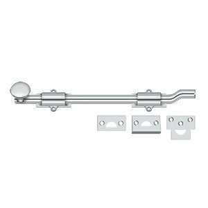 Deltana FPG12 12" Surface Bolt with Off-Set, Heavy-Duty