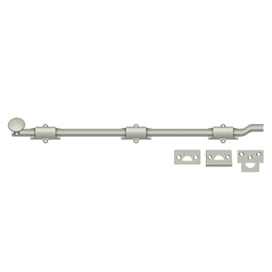 Deltana FPG18 18" Surface Bolt with Off-Set, Heavy-Duty