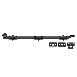 Deltana FPG18 18" Surface Bolt with Off-Set, Heavy-Duty