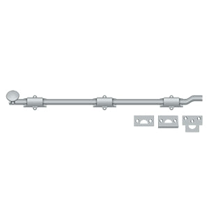 Deltana FPG18 18" Surface Bolt with Off-Set, Heavy-Duty