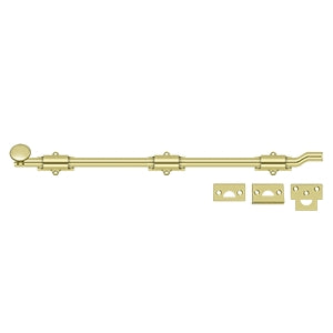 Deltana FPG18 18" Surface Bolt with Off-Set, Heavy-Duty