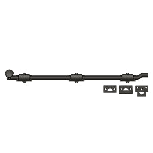 Deltana FPG24 24" Surface Bolt with Off-Set, Heavy-Duty