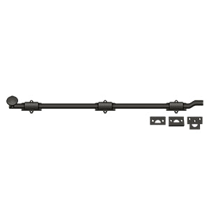 Deltana FPG26 26" Surface Bolt with Off-Set, Heavy-Duty