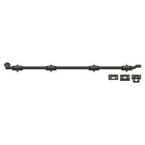 Deltana FPG42 42" Surface Bolt with Off-Set, Heavy-Duty