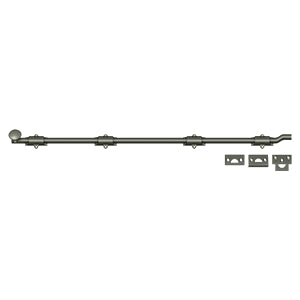 Deltana FPG42 42" Surface Bolt with Off-Set, Heavy-Duty