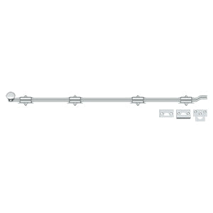 Deltana FPG42 42" Surface Bolt with Off-Set, Heavy-Duty
