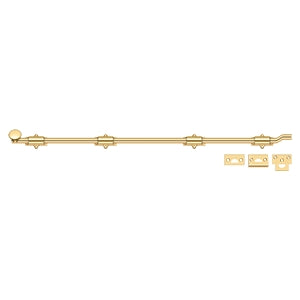 Deltana FPG42 42" Surface Bolt with Off-Set, Heavy-Duty