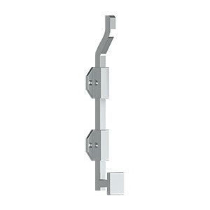 Deltana FPGM10 10" Modern Offset Surface Bolt with Offset, Heavy Duty, Solid Brass