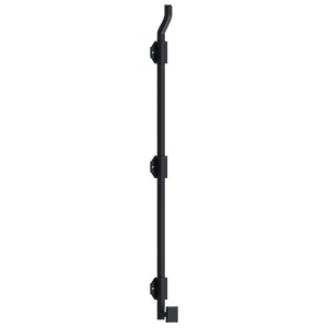 Deltana FPGM26 26" Modern Offset Surface Bolt with Offset, Heavy Duty, Solid Brass
