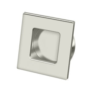 Deltana FPS234 Flush Pull, Square, Heavy-Duty, 2-3/4" x 2-3/4", Solid Brass