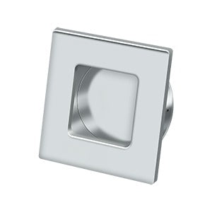 Deltana FPS234 Flush Pull, Square, Heavy-Duty, 2-3/4" x 2-3/4", Solid Brass