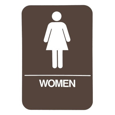 Don-jo HS-9060-04 ADA Sign Womens Room