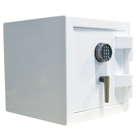 American Security JS2020-E5 Jewelry Safe Electric Keypad Textured White , 20"H x 20"W x 20"D 180lbs (CONTACT FOR QUOTE ON SHIPPING)