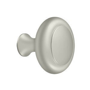 Deltana KRB175 Round Knob with Groove, Heavy-Duty, 1-3/4" Diameter, Solid Brass
