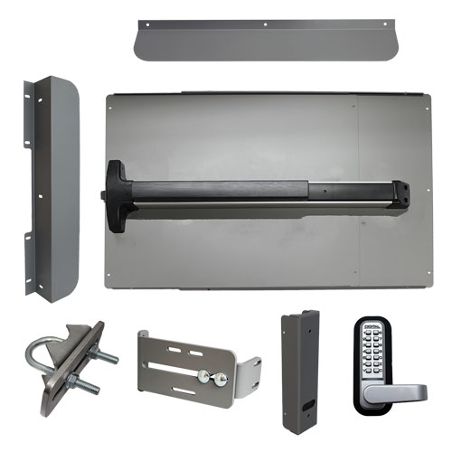 Lockey ED62 Edge Panic Shield Security Kit with Detex V-40