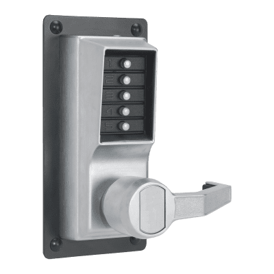 Simplex LP1010 Exit Trim Lock with Lever, No Key Override LP1000 Series