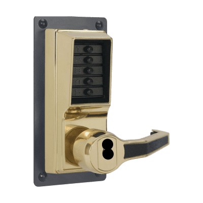 Simplex LP1020 Exit Trim Lock with Lever, with Key Override LP1000 Series