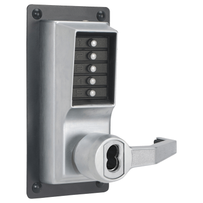 Simplex LP1020 Exit Trim Lock with Lever, with Key Override LP1000 Series