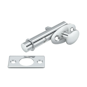 Deltana MB175 Mortise Bolt, 1-3/4" Backset, Solid Brass