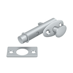 Deltana MB175 Mortise Bolt, 1-3/4" Backset, Solid Brass