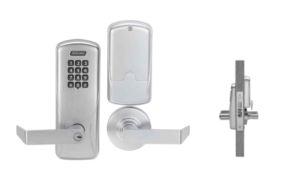 Schlage Electronics CO100-MD-40-KP Privacy with Mortise Deadbolt with Keypad Reader