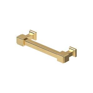 Deltana MP40 Decorative Cabinet Pull 4", Manhattan, Solid Brass
