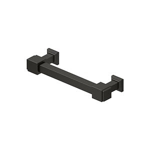 Deltana MP40 Decorative Cabinet Pull 4", Manhattan, Solid Brass