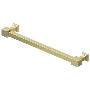 Deltana MP70 Decorative Cabinet Pull 8", Manhattan, Solid Brass