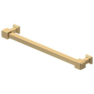 Deltana MP70 Decorative Cabinet Pull 8", Manhattan, Solid Brass
